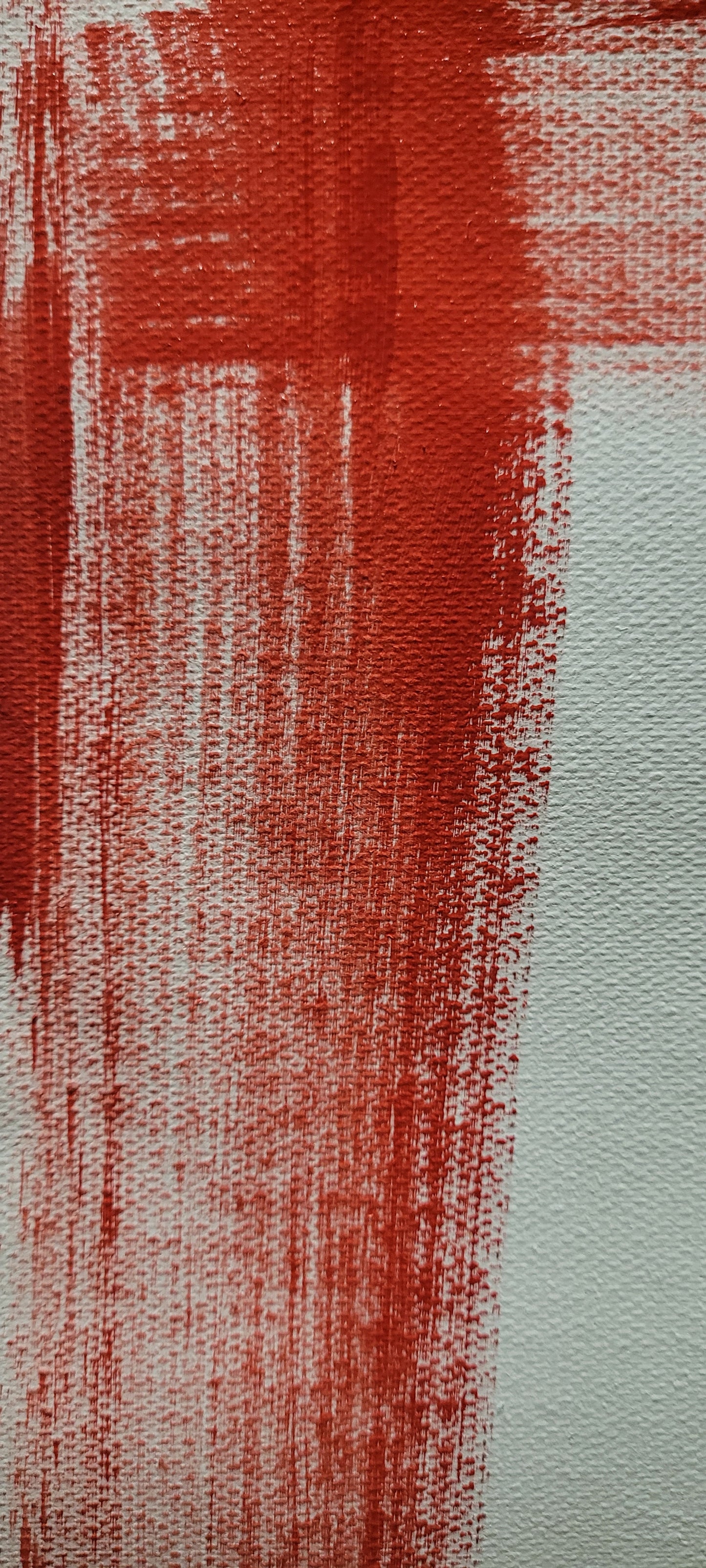 EXTRA LARGE Peinture à l’huile d’empâtement floral sur toile / Pas de cadre