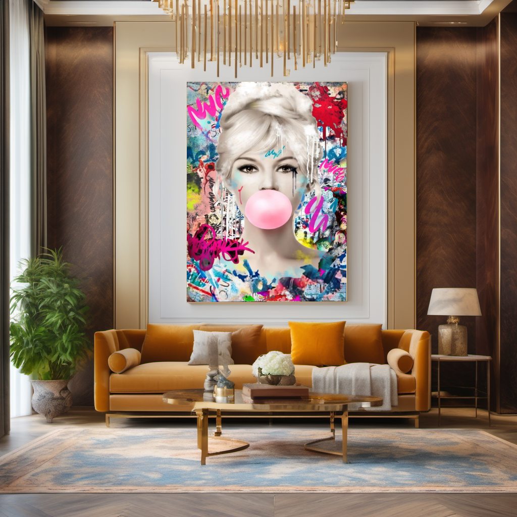 Audrey Hepburn, Marilyn Monroe and Brigitte Bardot, Pencil Art Drawing, Retro Hollywood Art Canvas Print