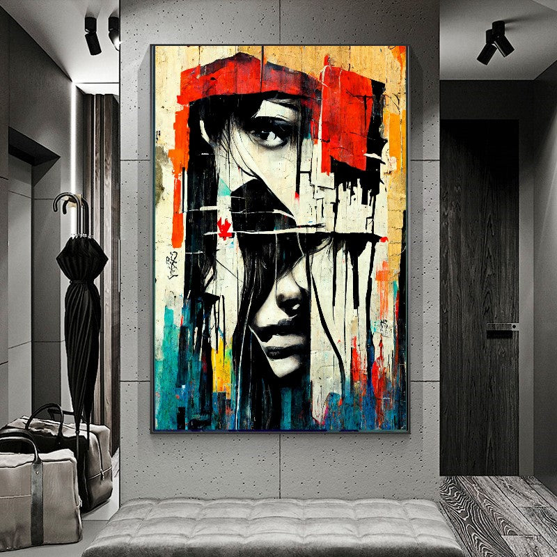 Abstract Colorful Art Print - Modern Vibrant Wall Decor for Home {{ shop_name }}Prints abstract painting abstract print art print boho decor canvas print canvas wall art colorful wall art giclée prints large canvas print large wall art minimalistic art modern canvas art print on canvas ready to hang canvas stretched canvas art vibrant canvas print wall art prints wall decor wall decor for home