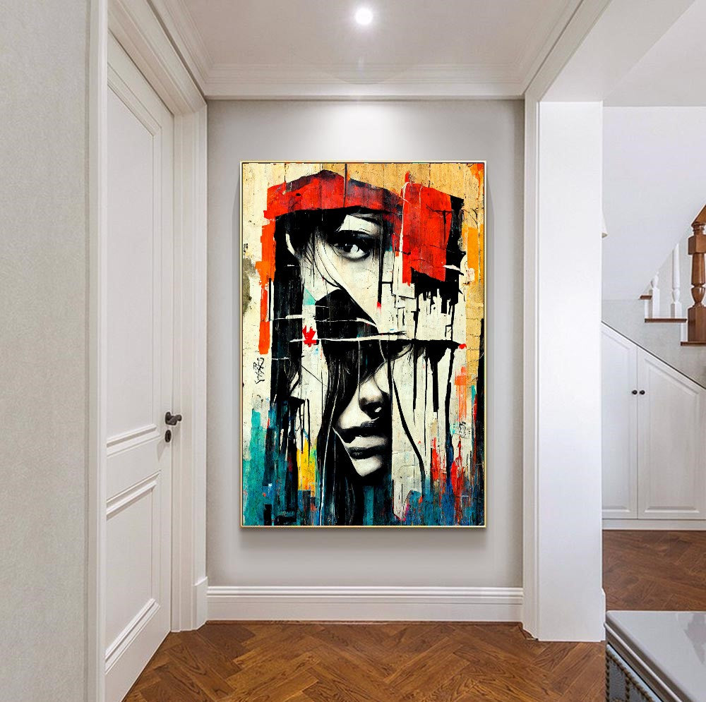 Abstract Colorful Art Print - Modern Vibrant Wall Decor for Home {{ shop_name }}Prints abstract painting abstract print art print boho decor canvas print canvas wall art colorful wall art giclée prints large canvas print large wall art minimalistic art modern canvas art print on canvas ready to hang canvas stretched canvas art vibrant canvas print wall art prints wall decor wall decor for home