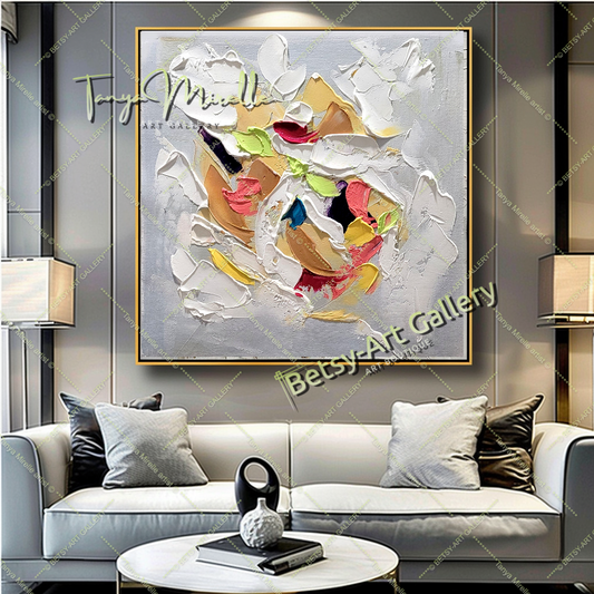 {{ product.title }} canvas artwork by Tanya Mirelle – modern wall decor – original artwork for home, living room, office, or gallery