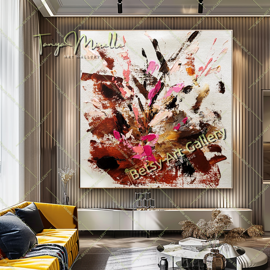 {{ product.title }} canvas artwork by Tanya Mirelle – modern wall decor – original artwork for home, living room, office, or gallery
