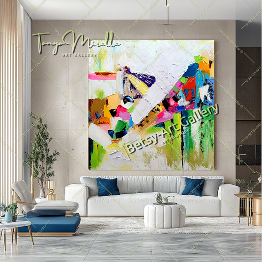 {{ product.title }} canvas artwork by Tanya Mirelle – modern wall decor – original artwork for home, living room, office, or gallery