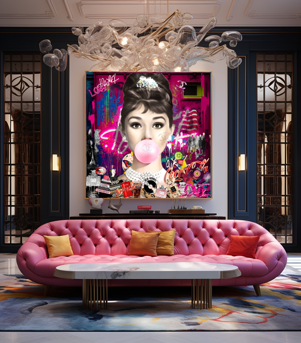 Vibrant Colors Brigitte Bardot, Marilyn Monroe, Audrey Hpburn, Bubble Gum Art, Modern Pop Art Print on Canvas {{ shop_name }}Prints canvas print canvas wall art giclée prints graffiti art print graffiti canvas graffiti canvas art large canvas print large wall art Large Wall Art Decor Living Room Art merilyn monroe art print Merilyn Monroe painting modern abstract art modern art print pop art print print on canvas ready to hang canvas street art on canvas stretched canvas art wall art prints