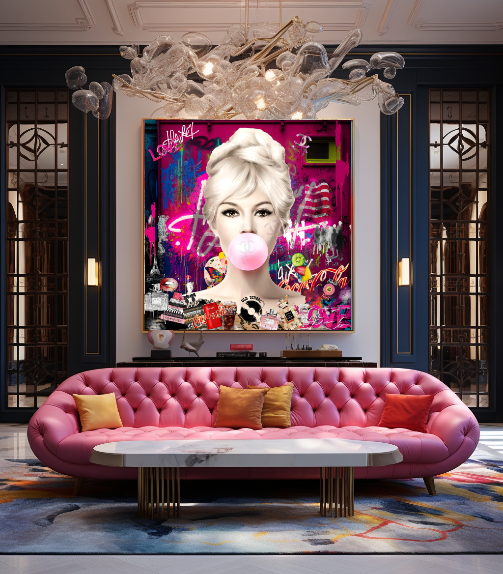 Vibrant Colors Brigitte Bardot, Marilyn Monroe, Audrey Hpburn, Bubble Gum Art, Modern Pop Art Print on Canvas {{ shop_name }}Prints canvas print canvas wall art giclée prints graffiti art print graffiti canvas graffiti canvas art large canvas print large wall art Large Wall Art Decor Living Room Art merilyn monroe art print Merilyn Monroe painting modern abstract art modern art print pop art print print on canvas ready to hang canvas street art on canvas stretched canvas art wall art prints