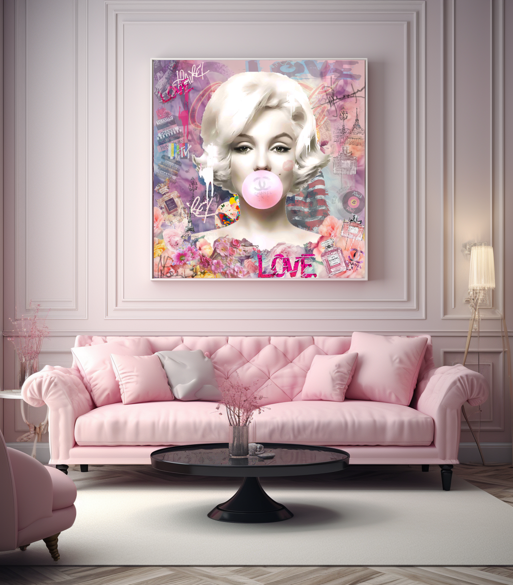 Audrey Hpburn, Marilyn Monroe, Bubble Gum Art, Modern Pop Art Print on Canvas {{ shop_name }}Prints canvas print canvas wall art giclée prints graffiti art print graffiti canvas graffiti canvas art large canvas print large wall art Large Wall Art Decor Living Room Art merilyn monroe art print Merilyn Monroe painting modern abstract art modern art print pop art print print on canvas ready to hang canvas street art on canvas stretched canvas art wall art prints