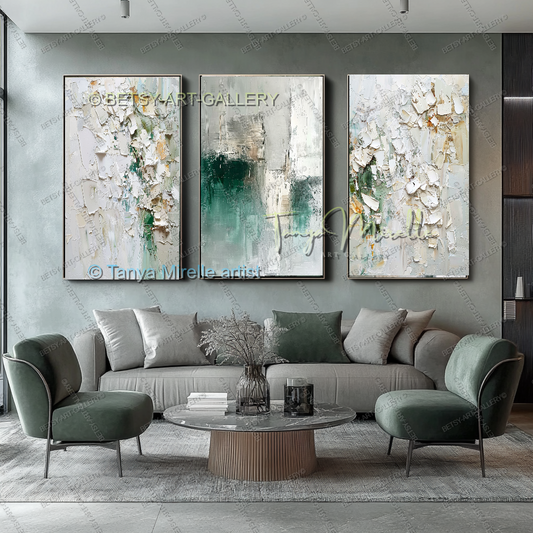 {{ product.title }} canvas artwork by Tanya Mirelle – modern wall decor – original artwork for home, living room, office, or gallery
