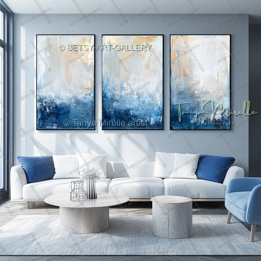 {{ product.title }} canvas artwork by Tanya Mirelle – modern wall decor – original artwork for home, living room, office, or gallery