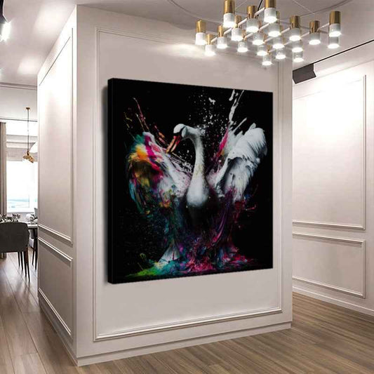 {{ product.title }} canvas artwork by Tanya Mirelle – modern wall decor – original artwork for home, living room, office, or gallery