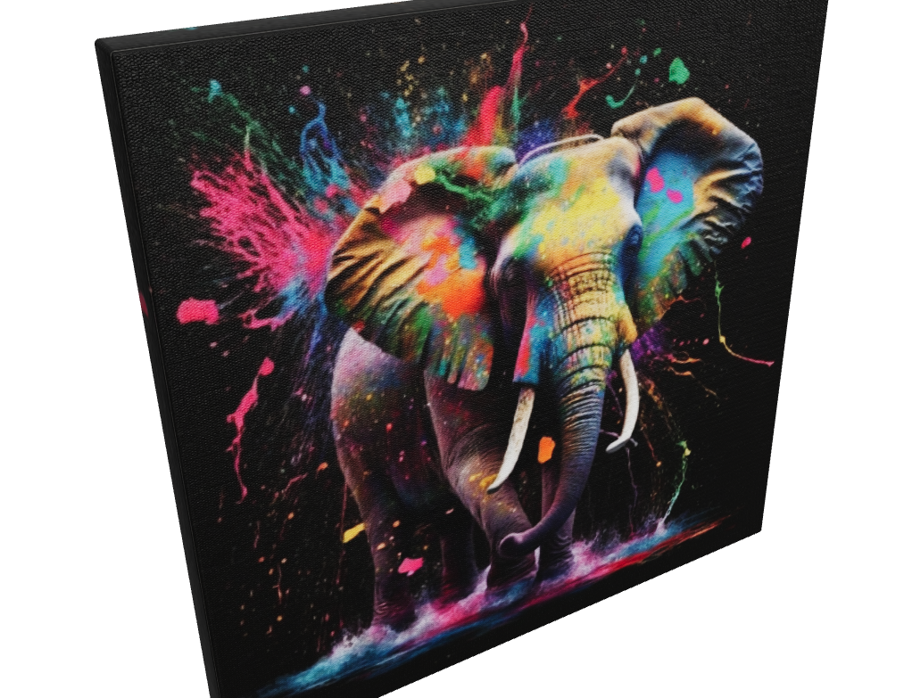 Colorful Abstract Elephant Wall Art – Modern Wildlife Canvas Print {{ shop_name }}Prints Abstract Elephant animal painting animal pictures canvas print canvas wall art colorful wall art Elephant Art elephant painting elephant pop art giclée prints graffiti art print graffiti canvas graffiti canvas art graffiti elephant art graffiti elephant print large canvas print modern art print pop art print print on canvas ready to hang canvas street art on canvas stretched canvas art wall art prints