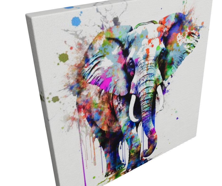 Colorful Abstract Elephant - Modern Wildlife Canvas Print {{ shop_name }}Prints Abstract Elephant animal painting animal pictures canvas print canvas wall art colorful wall art Elephant Art elephant painting elephant pop art giclée prints graffiti art print graffiti canvas graffiti canvas art graffiti elephant art graffiti elephant print large canvas print modern art print print on canvas ready to hang canvas stretched canvas art wall art prints