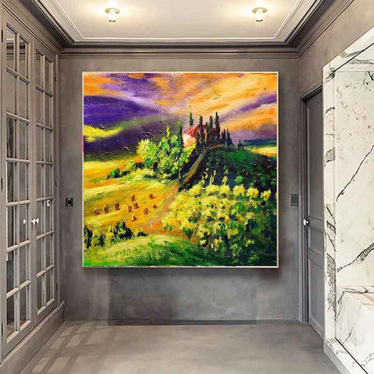 {{ product.title }} canvas artwork by Tanya Mirelle – modern wall decor – original artwork for home, living room, office, or gallery