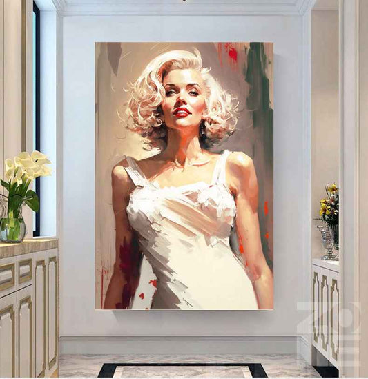 {{ product.title }} canvas artwork by Tanya Mirelle – modern wall decor – original artwork for home, living room, office, or gallery