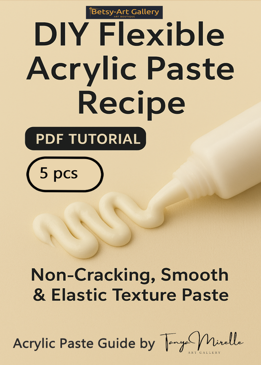 DIY 3D Modeling Paste: Step-by-Step Guide to Create Your Own at Home - BETSY-ART GALLERY