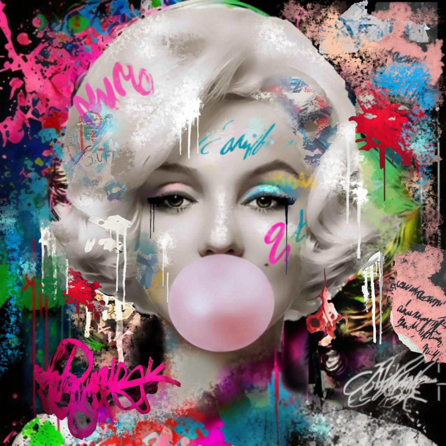 Marilyn Monroe Print - BETSY-ART GALLERY