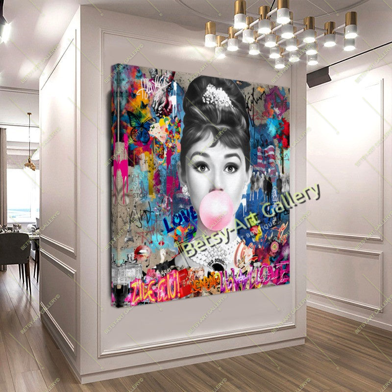 {{ product.title }} canvas artwork by Tanya Mirelle – modern wall decor – original artwork for home, living room, office, or gallery