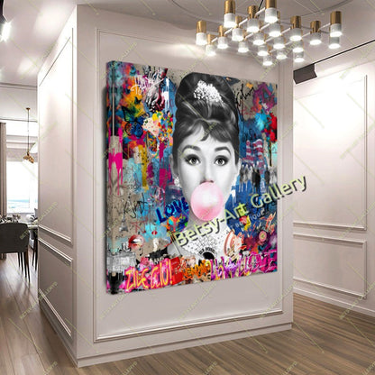 {{ product.title }} canvas artwork by Tanya Mirelle – modern wall decor – original artwork for home, living room, office, or gallery