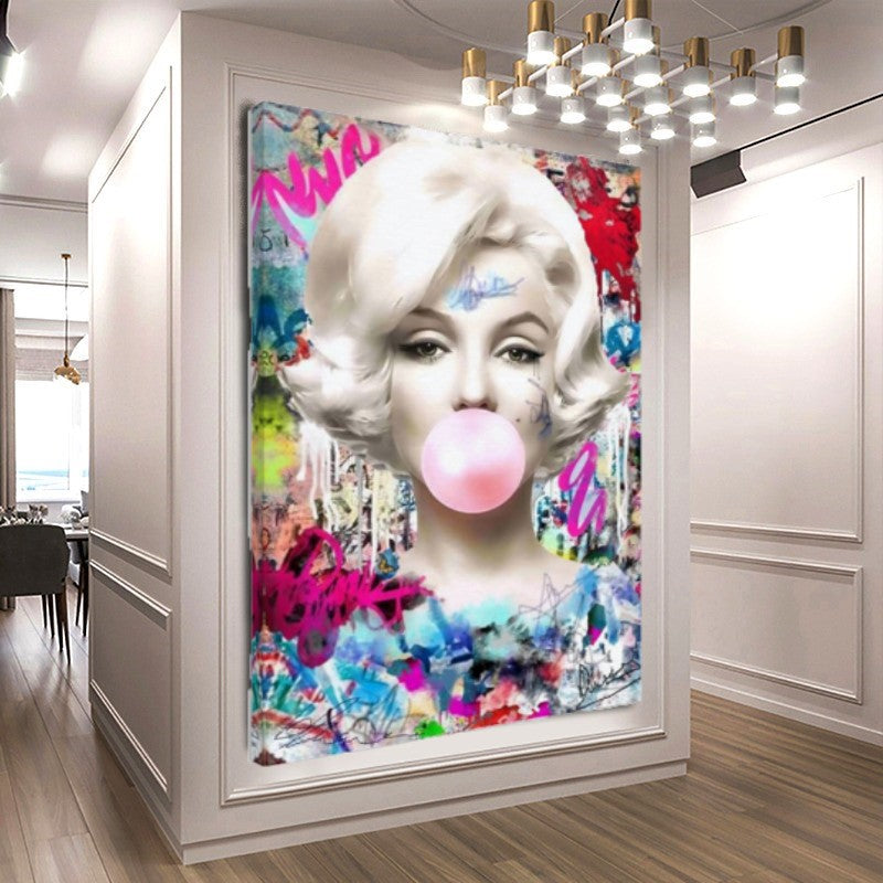 Audrey Hepburn Pencil Art Drawing Art Canvas Print – Large – Oil on Canvas – {{ product.title }} canvas artwork by Tanya Mirelle – modern wall decor – original artwork for home, living room, office, or gallery – original artwork by BETSY-ART GALLERY