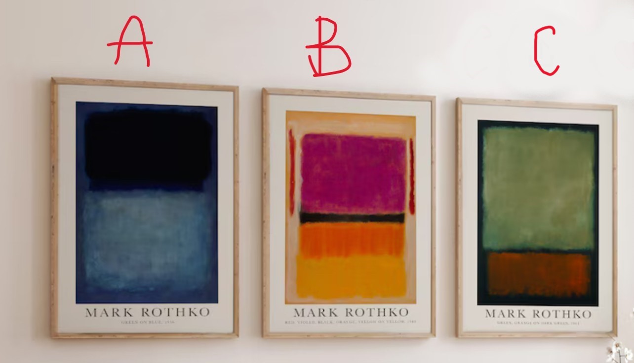 CUSTOM ORDER- LARGE ABSTRACT WALL ART - Mark Rothko Art, Oil Painting on Canvas