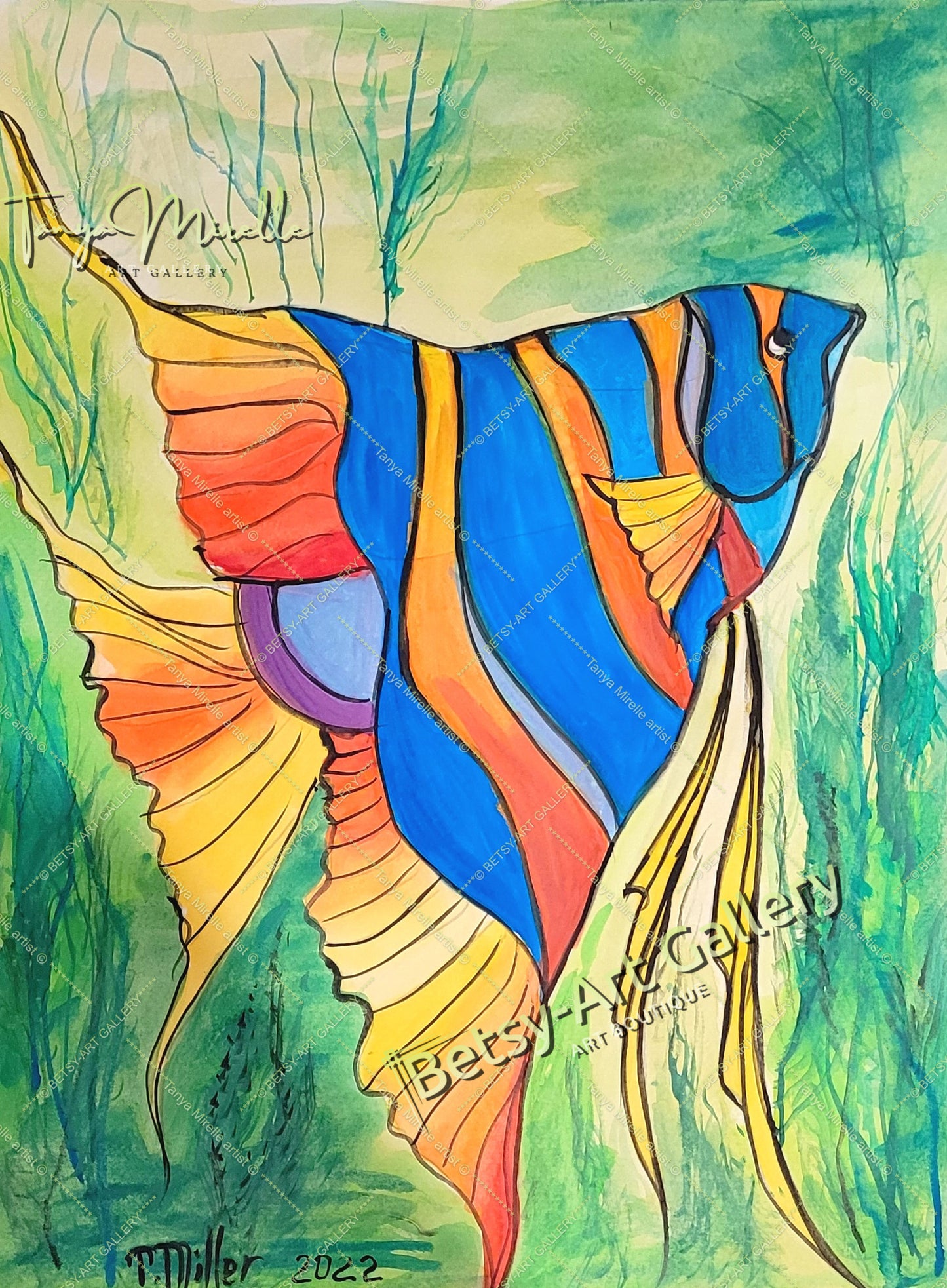 EXTRA LARGE Peinture à l’huile d’empâtement sur toile / Pas de cadre