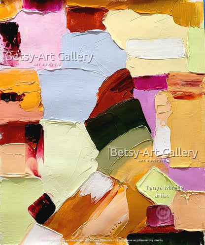 {{ product.title }} canvas artwork by Tanya Mirelle – modern wall decor – original artwork for home, living room, office, or gallery