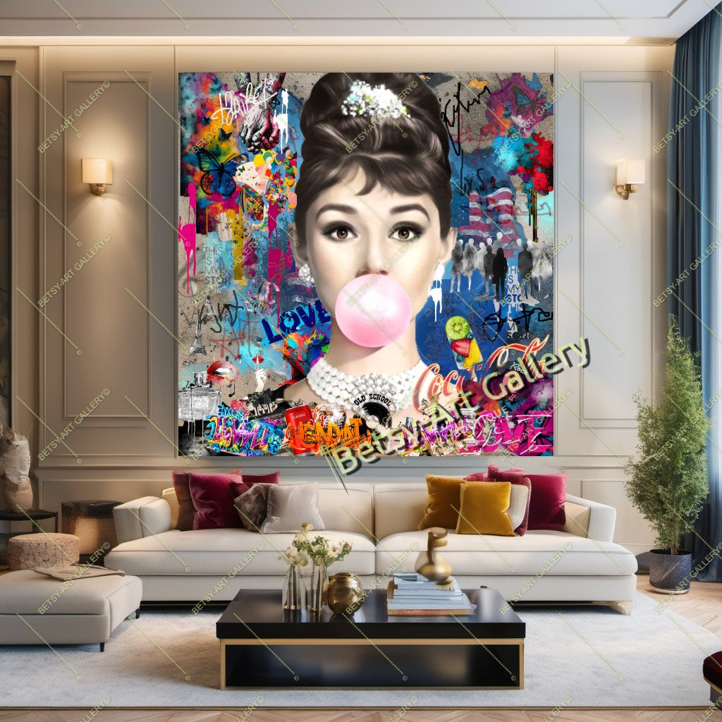 {{ product.title }} canvas artwork by Tanya Mirelle – modern wall decor – original artwork for home, living room, office, or gallery