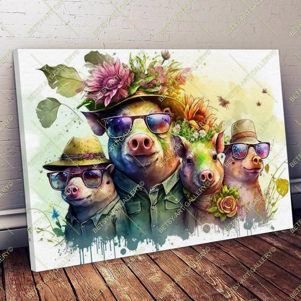{{ product.title }} canvas artwork by Tanya Mirelle – modern wall decor – original artwork for home, living room, office, or gallery