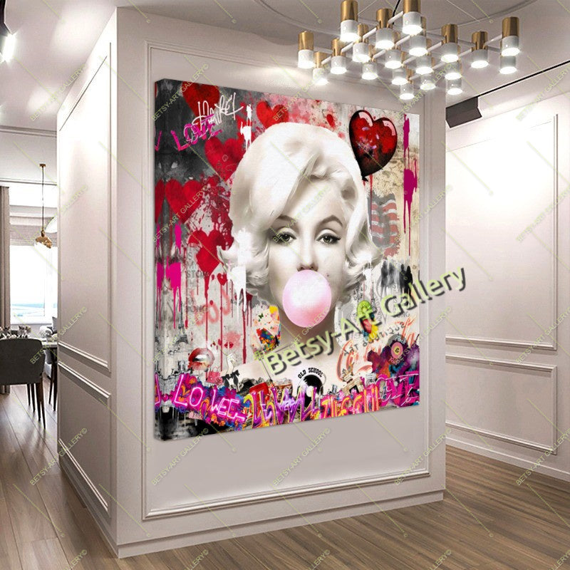 {{ product.title }} canvas artwork by Tanya Mirelle – modern wall decor – original artwork for home, living room, office, or gallery