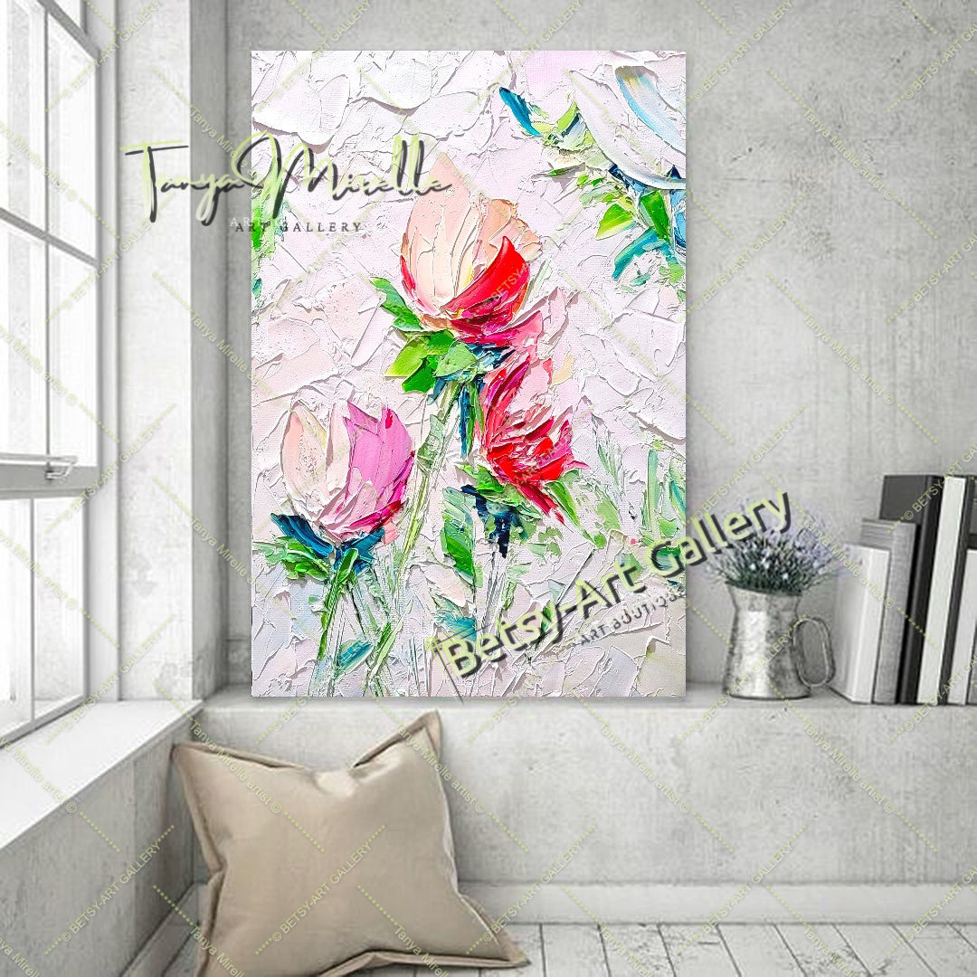 {{ product.title }} canvas artwork by Tanya Mirelle – modern wall decor – original artwork for home, living room, office, or gallery