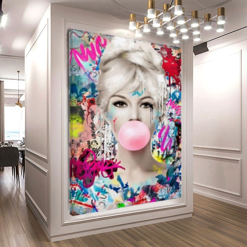 Audrey Hepburn Pencil Art Drawing Art Canvas Print – Large – Oil on Canvas – {{ product.title }} canvas artwork by Tanya Mirelle – modern wall decor – original artwork for home, living room, office, or gallery – original artwork by BETSY-ART GALLERY