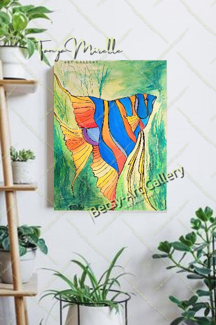 EXTRA LARGE Peinture à l’huile d’empâtement sur toile / Pas de cadre