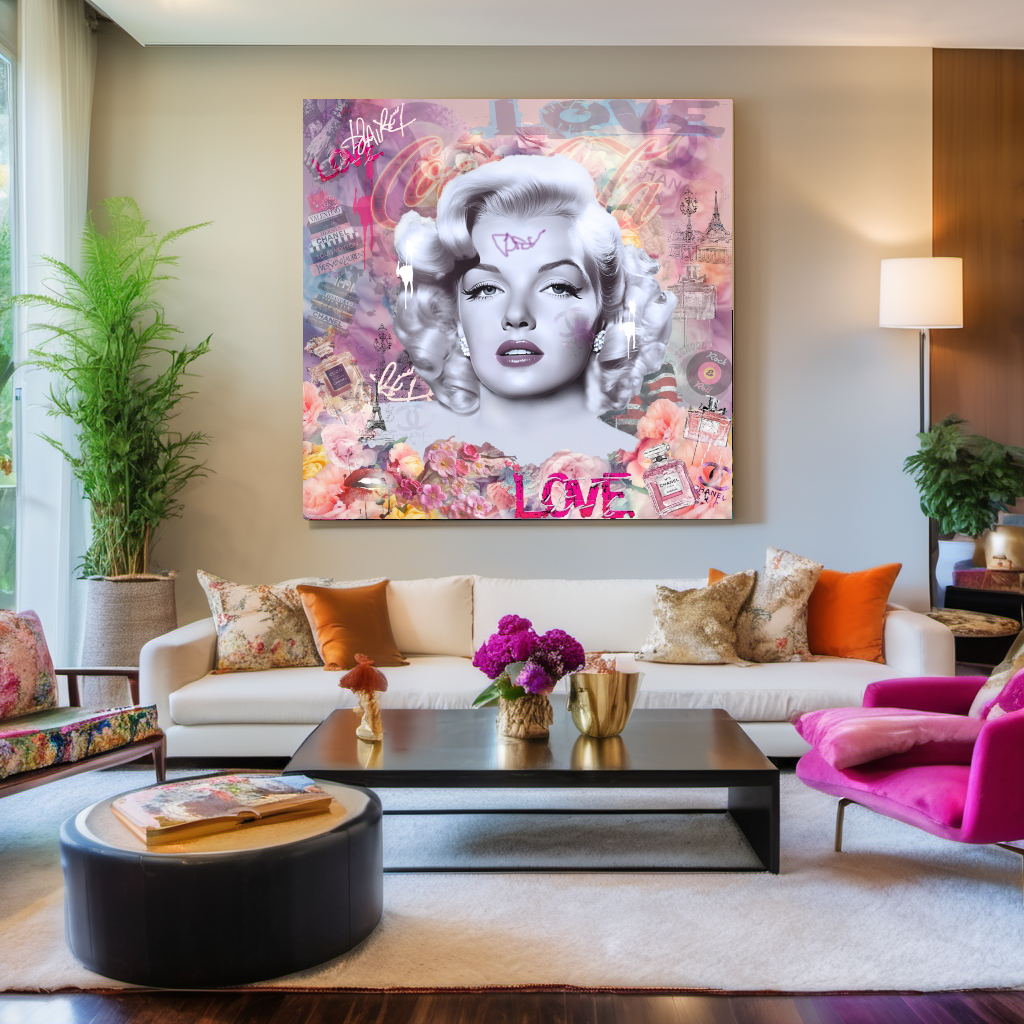 Pink Colors Marilyn Monroe, Bubble Gum Art, Modern Pop Art Print on Canvas {{ shop_name }}Prints canvas print canvas wall art giclée prints graffiti art print graffiti canvas graffiti canvas art large canvas print large wall art Large Wall Art Decor Living Room Art merilyn monroe art print Merilyn Monroe painting modern abstract art modern art print pop art print print on canvas ready to hang canvas street art on canvas stretched canvas art wall art prints