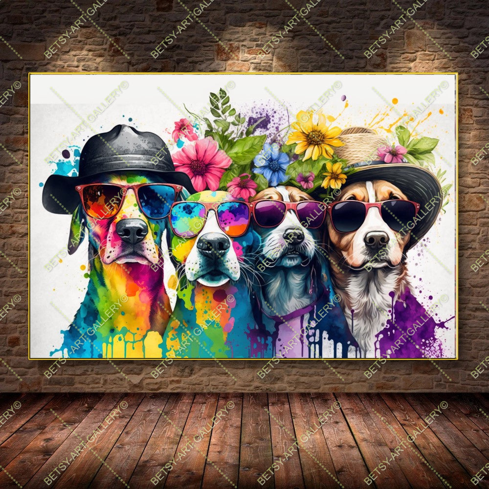 {{ product.title }} canvas artwork by Tanya Mirelle – modern wall decor – original artwork for home, living room, office, or gallery