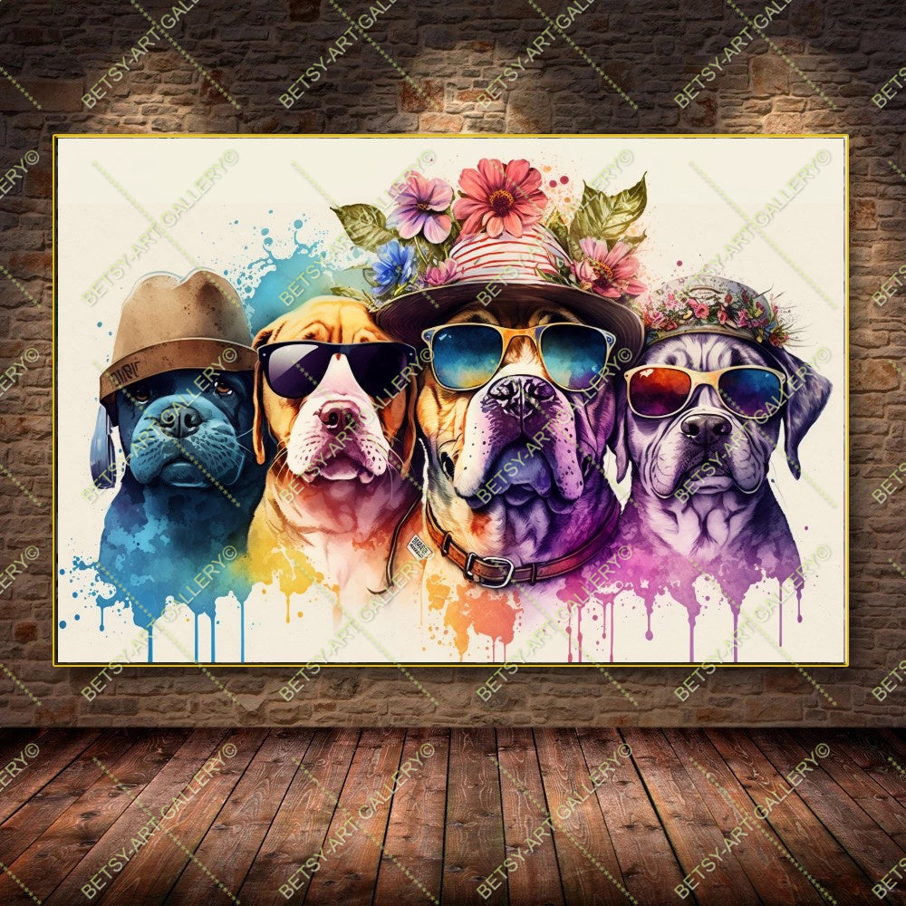 {{ product.title }} canvas artwork by Tanya Mirelle – modern wall decor – original artwork for home, living room, office, or gallery