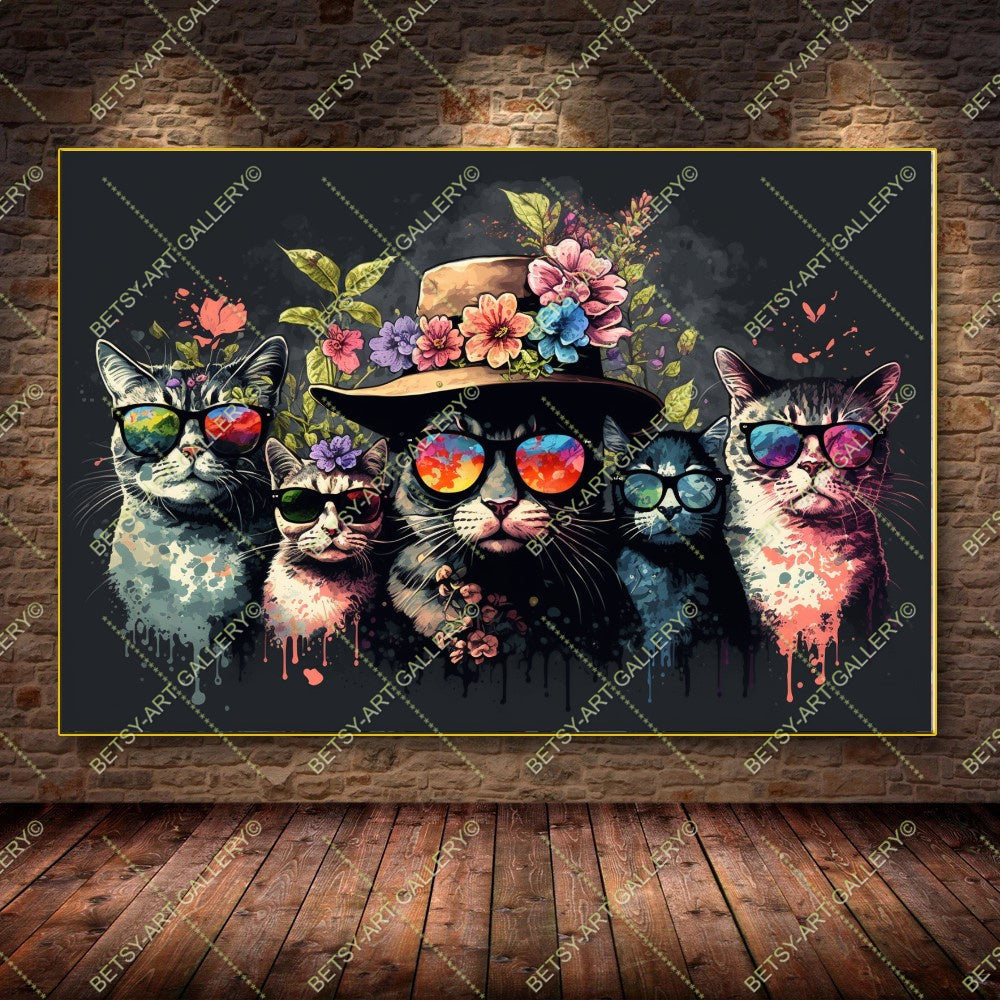{{ product.title }} canvas artwork by Tanya Mirelle – modern wall decor – original artwork for home, living room, office, or gallery
