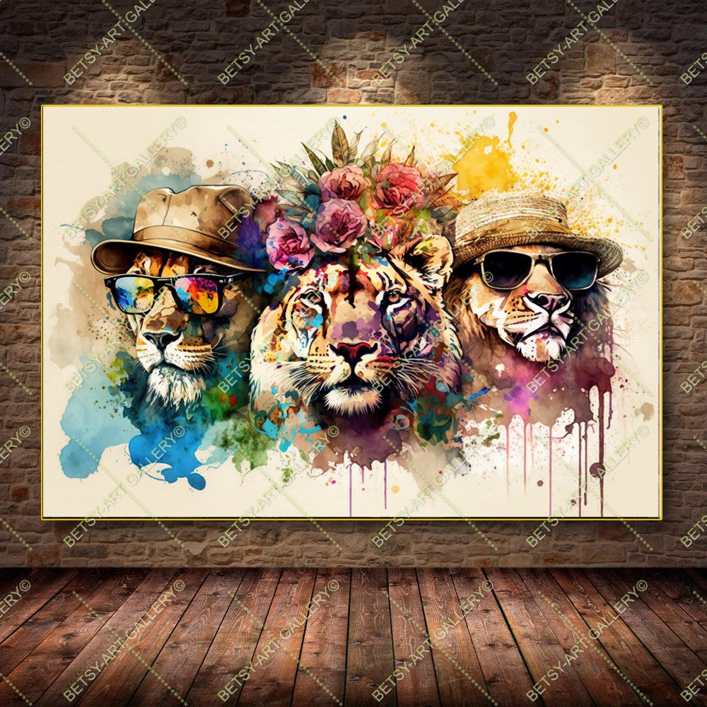 {{ product.title }} canvas artwork by Tanya Mirelle – modern wall decor – original artwork for home, living room, office, or gallery