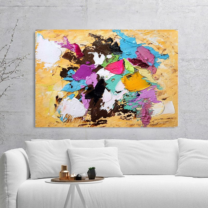 Abstract Wall Art, Modern Impasto Oil Painting on Canvas for Living room – Large – Oil on Canvas – {{ product.title }} canvas artwork by Tanya Mirelle – modern wall decor – original artwork for home, living room, office, or gallery – original artwork by BETSY-ART GALLERY