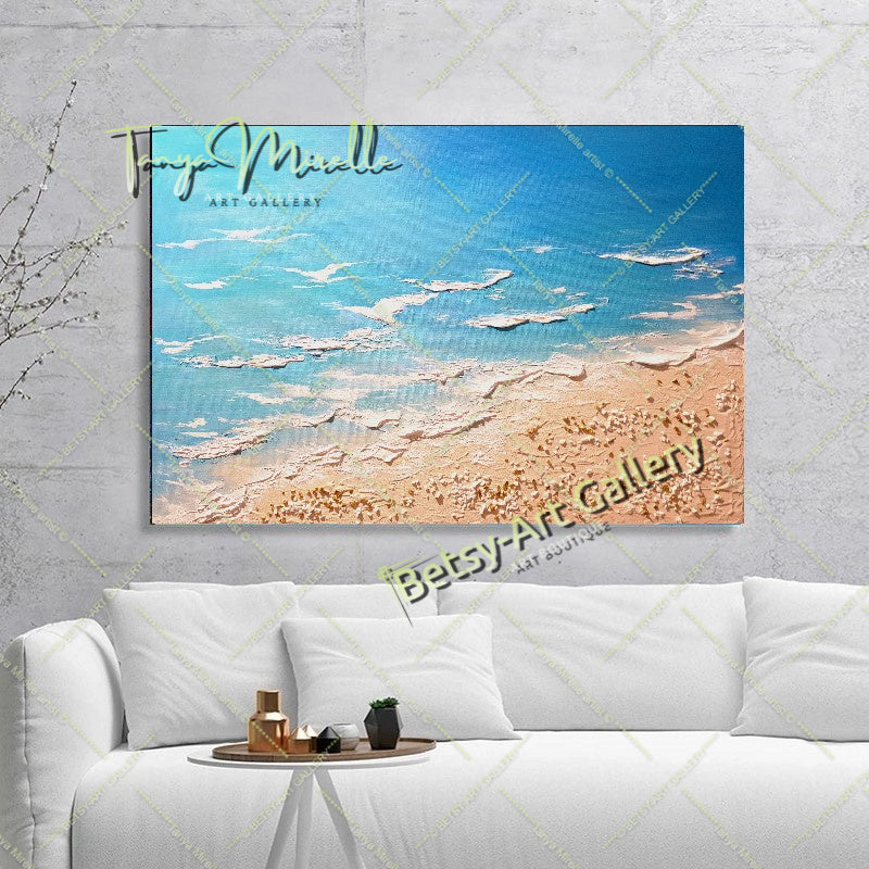 {{ product.title }} canvas artwork by Tanya Mirelle – modern wall decor – original artwork for home, living room, office, or gallery