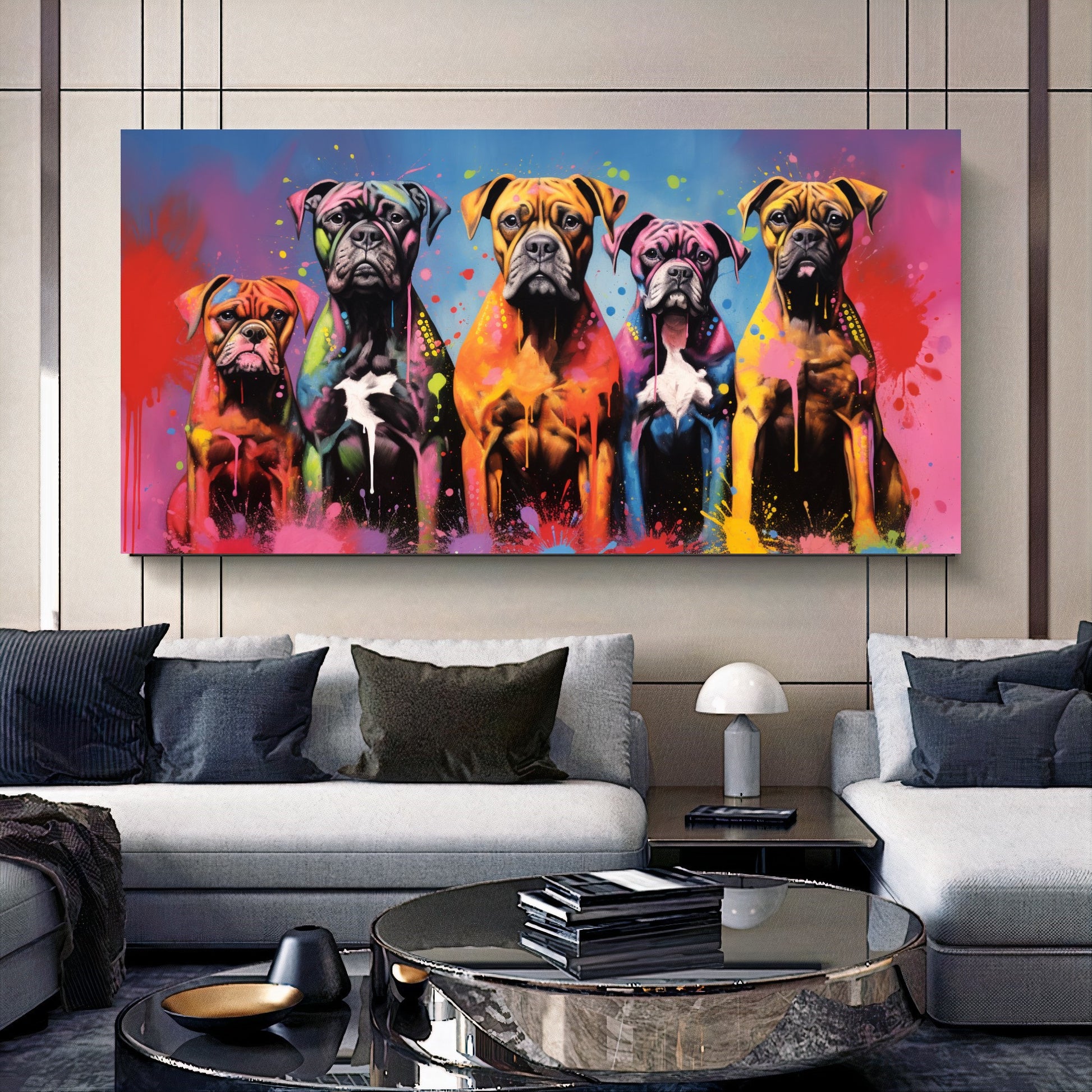 {{ product.title }} canvas artwork by Tanya Mirelle – modern wall decor – original artwork for home, living room, office, or gallery