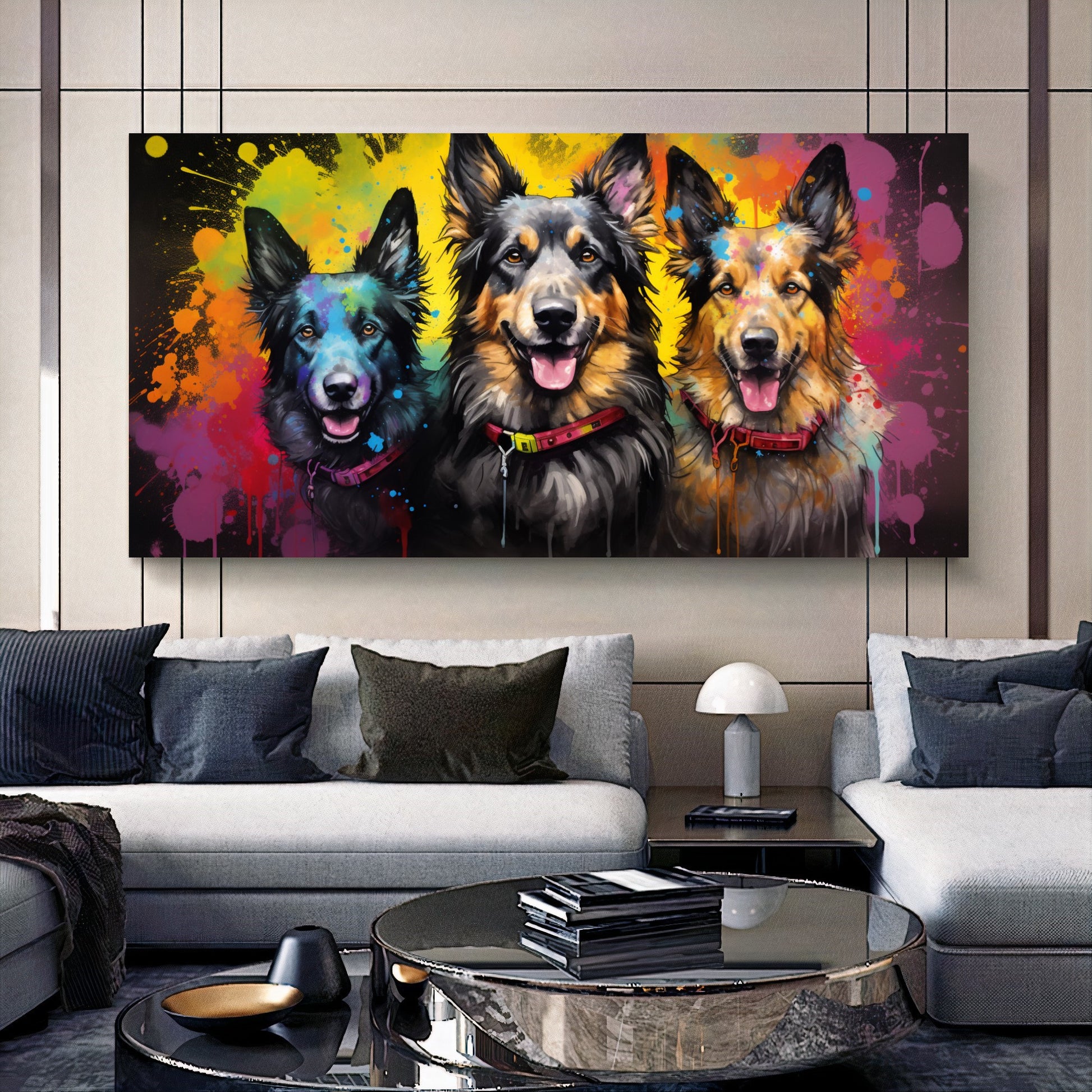 {{ product.title }} canvas artwork by Tanya Mirelle – modern wall decor – original artwork for home, living room, office, or gallery