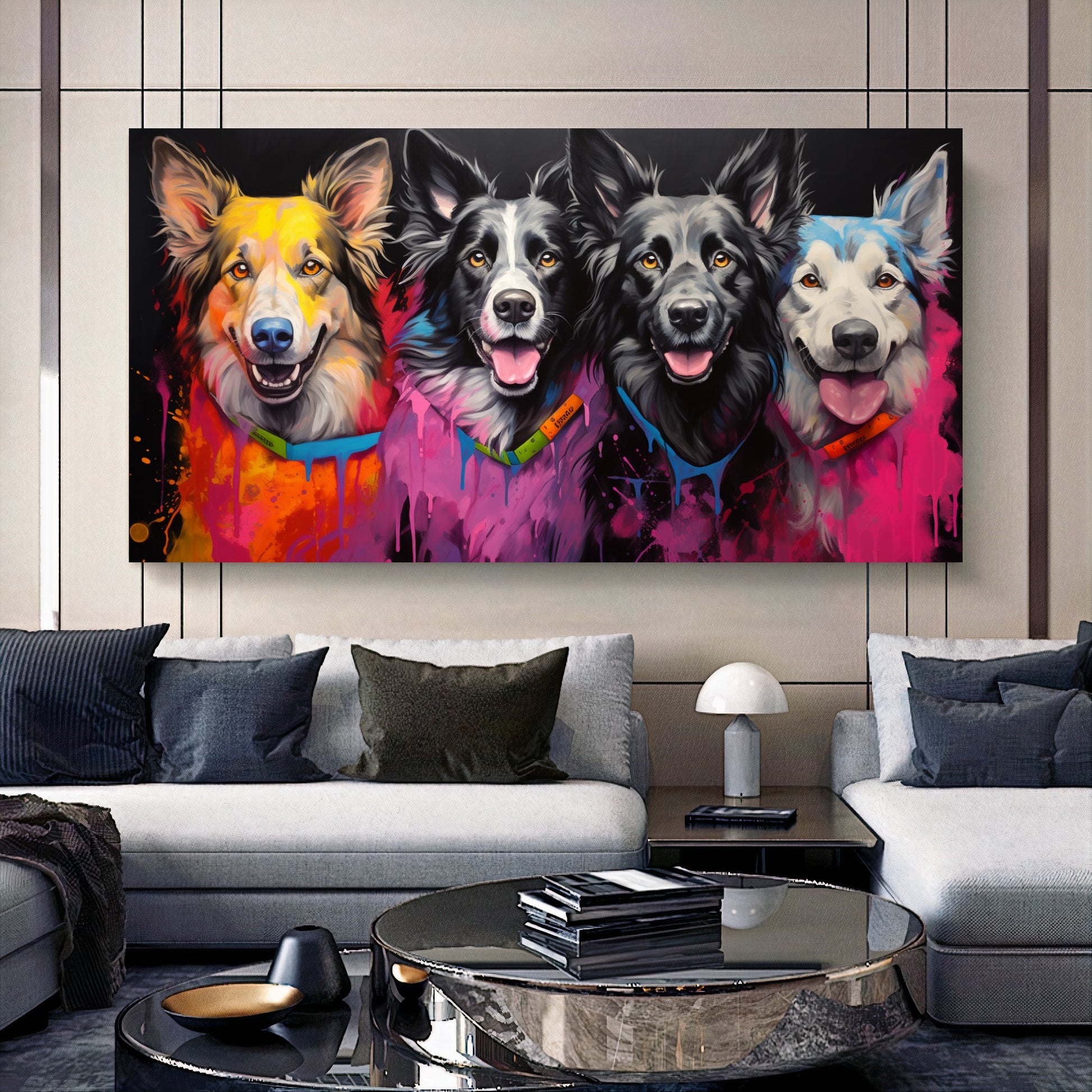 {{ product.title }} canvas artwork by Tanya Mirelle – modern wall decor – original artwork for home, living room, office, or gallery