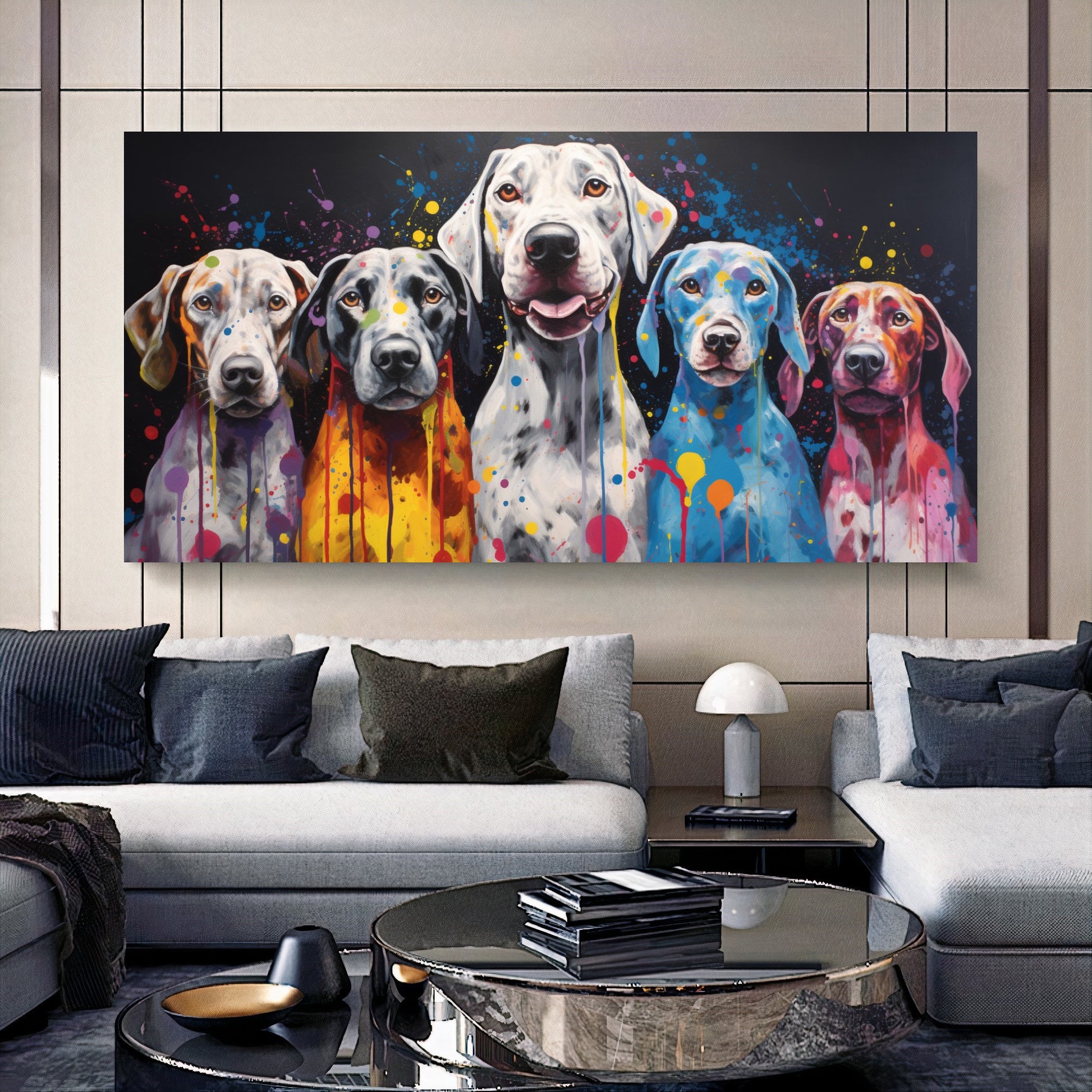 {{ product.title }} canvas artwork by Tanya Mirelle – modern wall decor – original artwork for home, living room, office, or gallery