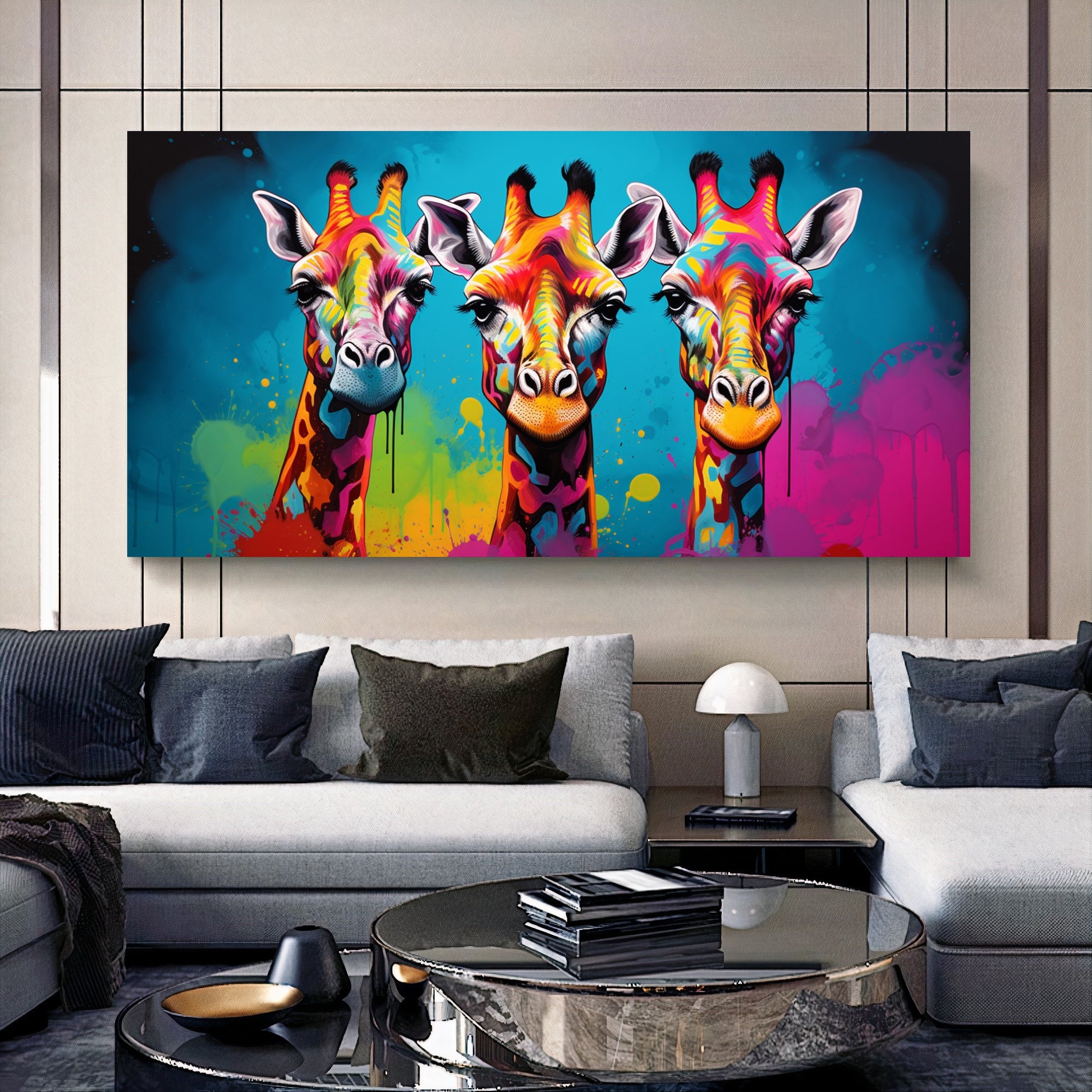 {{ product.title }} canvas artwork by Tanya Mirelle – modern wall decor – original artwork for home, living room, office, or gallery