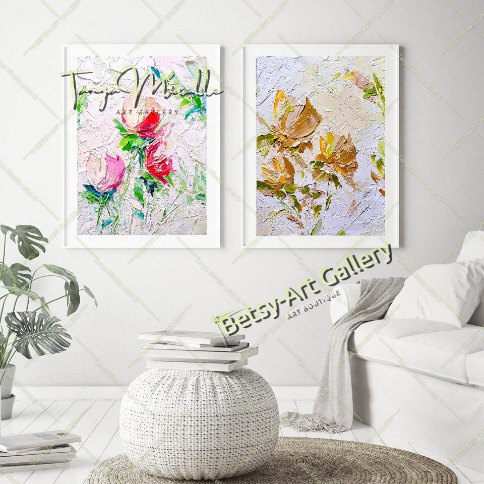 {{ product.title }} canvas artwork by Tanya Mirelle – modern wall decor – original artwork for home, living room, office, or gallery