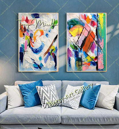 {{ product.title }} canvas artwork by Tanya Mirelle – modern wall decor – original artwork for home, living room, office, or gallery