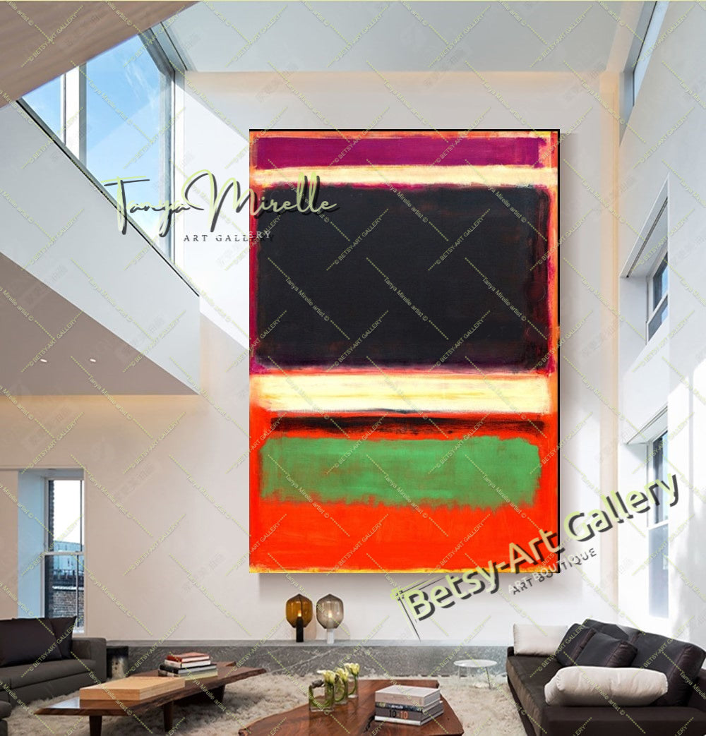 {{ product.title }} canvas artwork by Tanya Mirelle – modern wall decor – original artwork for home, living room, office, or gallery