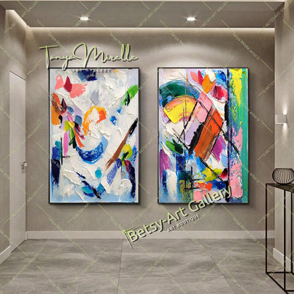 {{ product.title }} canvas artwork by Tanya Mirelle – modern wall decor – original artwork for home, living room, office, or gallery