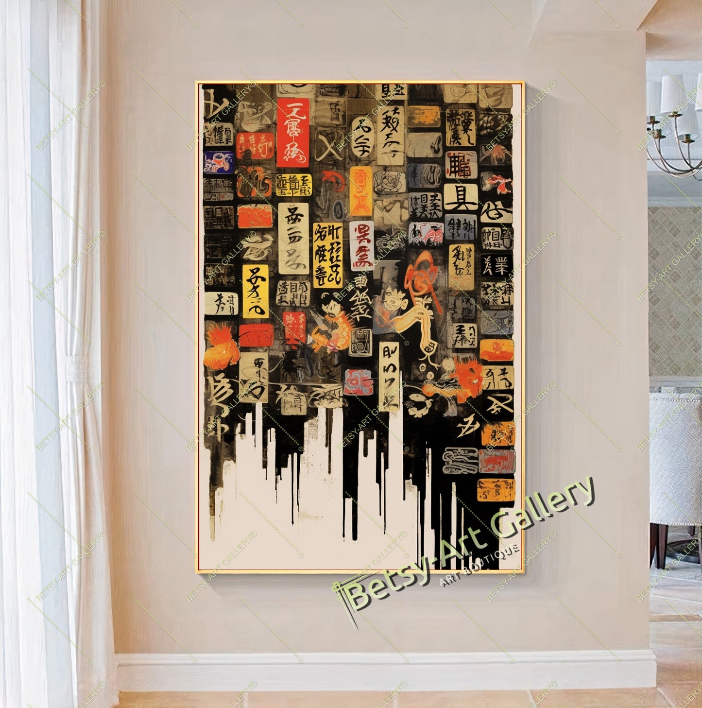 {{ product.title }} – {{ product.metafields.size | default: "Large" }} {{ product.metafields.technique | default: "Oil on Canvas" }} – {% if image.alt != blank %}{{ image.alt }}{% else %}{% if forloop.index0 == 0 %}Main view{% elsif forloop.index0 <= 2 %}Detail view{% else %}Close-up impasto texture{% endif %}{% endif %} by Tanya Mirelle – original artwork for home, living room, office, or gallery