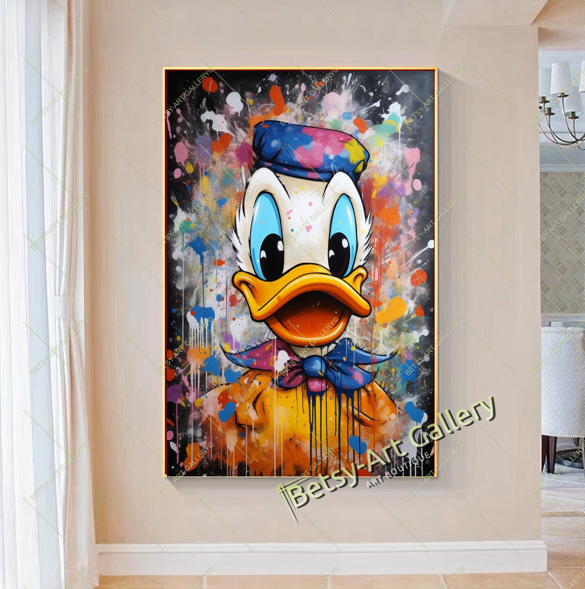 {{ product.title }} canvas artwork by Tanya Mirelle – modern wall decor – original artwork for home, living room, office, or gallery