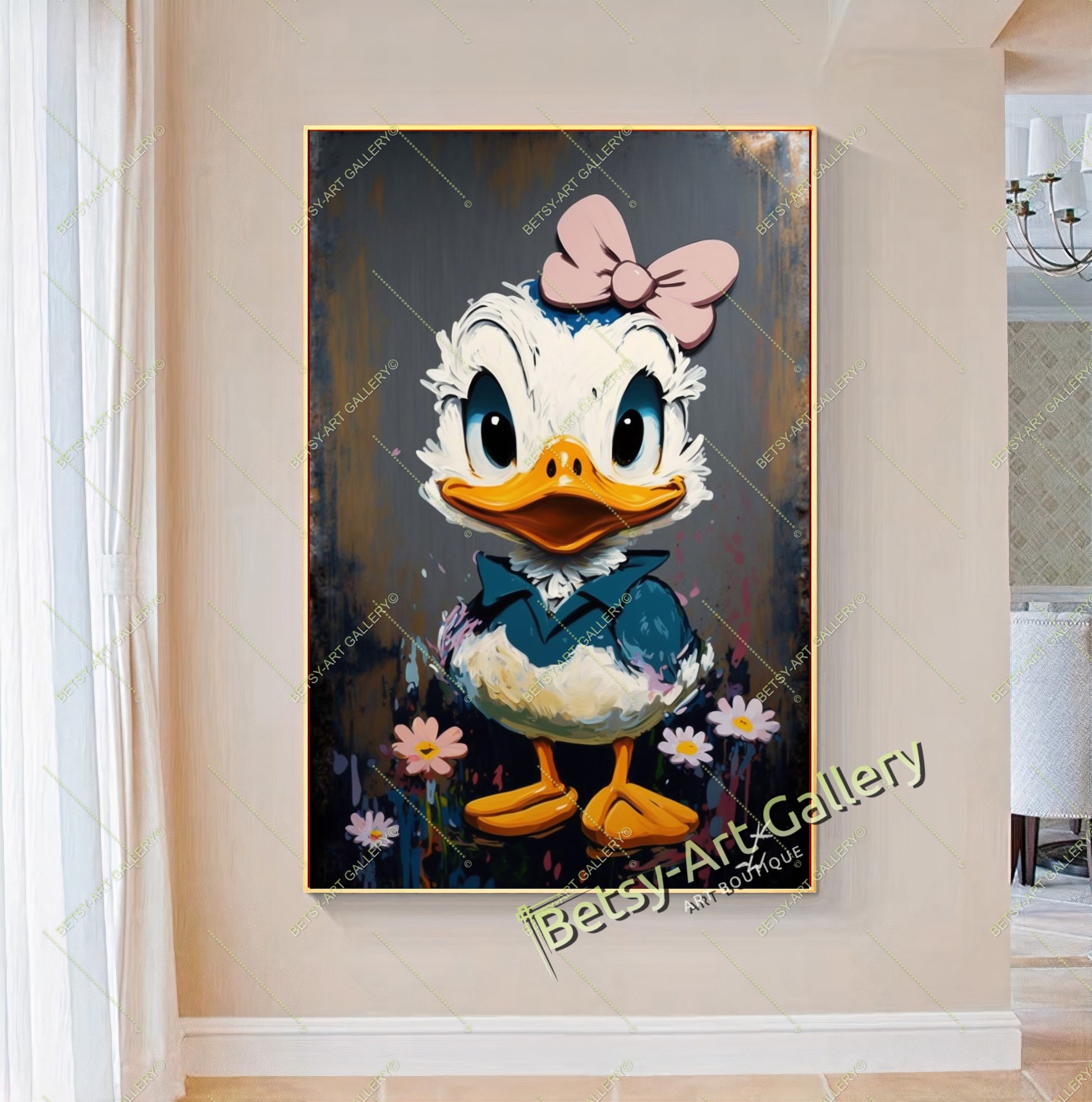 {{ product.title }} canvas artwork by Tanya Mirelle – modern wall decor – original artwork for home, living room, office, or gallery